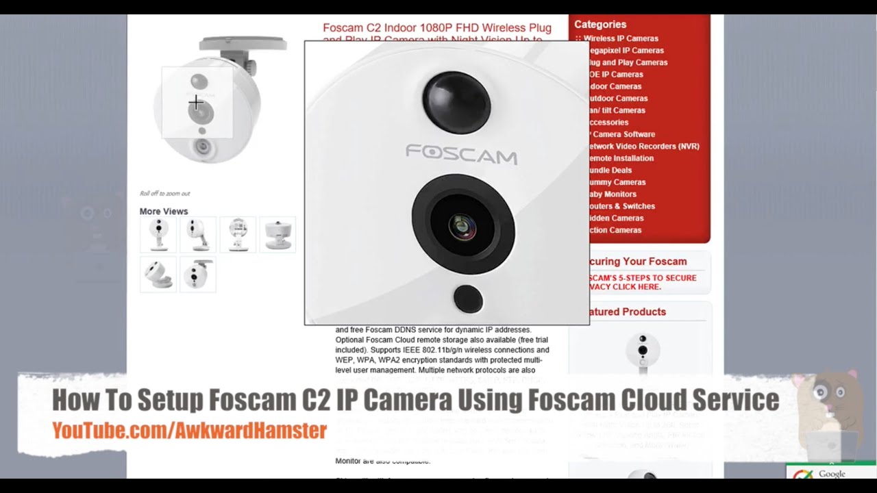 How to setup foscam on mac for video recording system